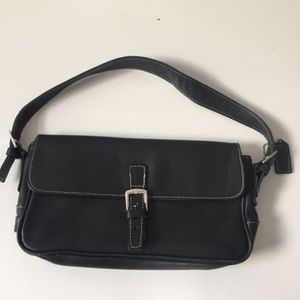 Black Coach Shoulder Bag - Hampton